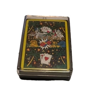 Mini carte da gioco souvenir Las Vegas vintage. Carte ancora avvolte - Foto 1 di 2