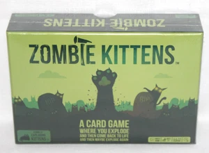 NEW Zombie Kittens Card Game by Exploding Kittens Family Friendly Age 7+ G10 - Picture 1 of 6