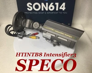 Cámara de seguridad a color SPECO HTINTB8 Intensifier3 2.8-12mm 650TVL (SN:0923)PROBADA - Imagen 1 de 10