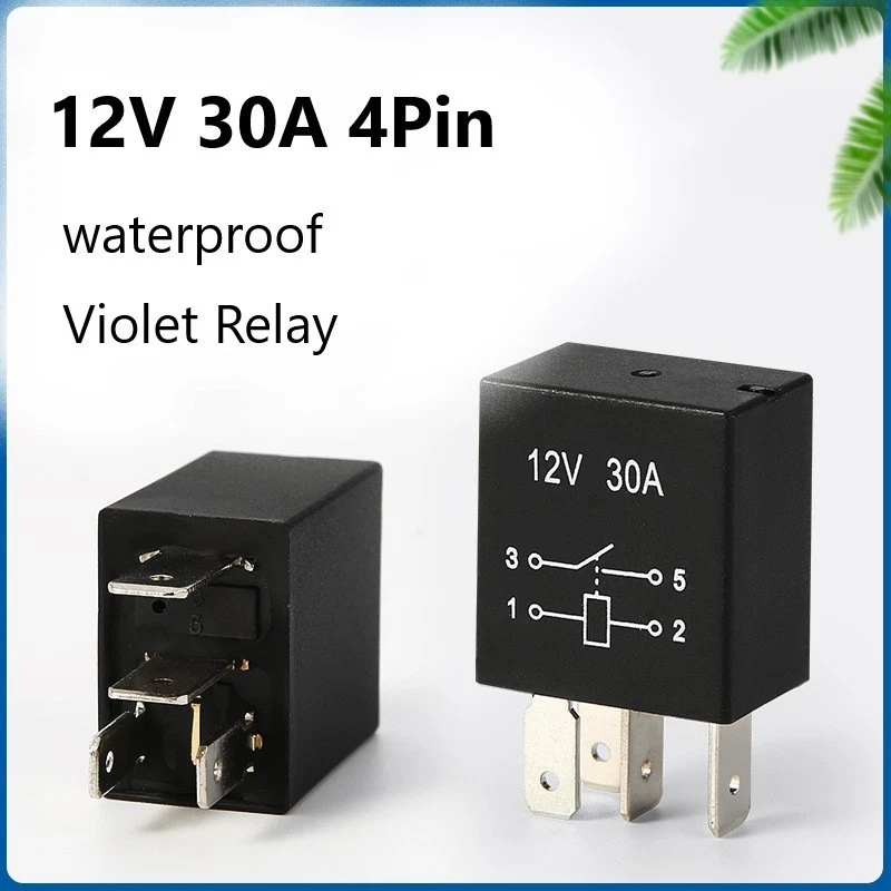 Kabelbaum Kabelsatz Relais Adapter DC 12V 80A PE Wasserdichtes