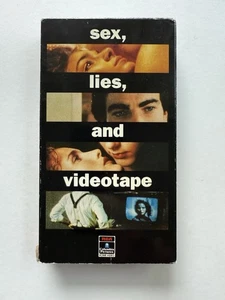 Sex, Lies and Videotape (VHS, 1990) Pre-Owned Indie Drama Soderbergh Debut film - Picture 1 of 3