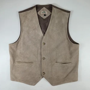 RedHead Leather Hunting Vest Men's XL Shooting Skeet Trap Duck Vintage Pre-owned - Picture 1 of 10
