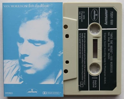 VAN MORRISON -INTO THE MUSIC (MERCURY 7231550) 1979 UK CASSETTE TAPE FOLK ROCK - Image 1 of 3
