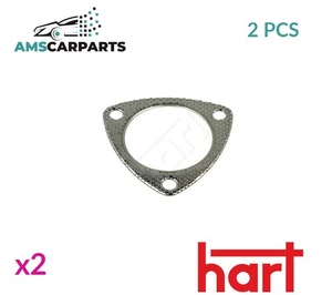 EXHAUST PIPE GASKET CENTRE FRONT REAR 724 050 HART 2PCS NEW OE REPLACEMENT - Picture 1 of 5