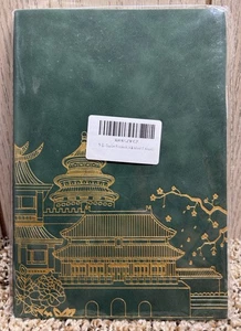 Vesslam Notebook/Journal. Green. ***Scuff on back*** - Imagen 1 de 9