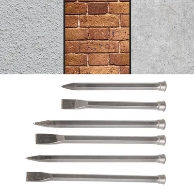 Cincel de talla aleación dura mármol y granito contenido del paquete cabeza puntiaguda Foto 1 de 4