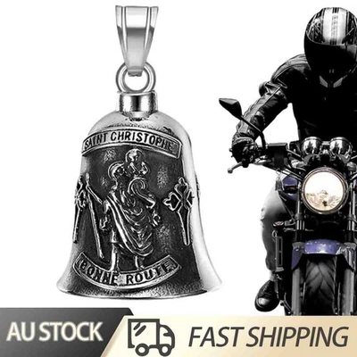 Motorcycle Bells for Biker Good Luck Guardian Riding Bells Luck Bell New' - image 1 of 4