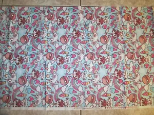 Hobby Lobby Cotton Fabric - Unicorn Rainbows Candy - 1 yard, 22" - Picture 1 of 2