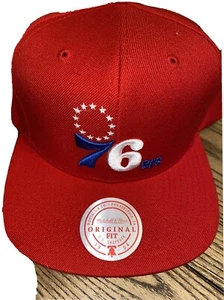 Philadelphia 76ers Mütze Cap Snapback OSFA Mitchell & Ness NEU gesticktes Logo - Bild 1 von 8