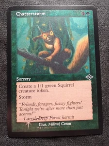 Chatterstorm - Retro Frame - Etched Foil - MH2 - NM - EN - 411 - Picture 1 of 1