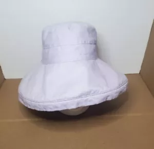 Cappello Scala Collezione Sun Beach Floppy Secchiello Viola Chiaro Donna Taglia Unica Cotone - Foto 1 di 11