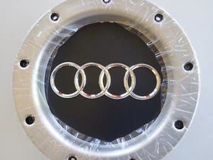 Tappo Coprimozzo Borchia Coppa Cerchi in Lega 146 mm per Audi A6 A3 A5 A4 TT - Imagen 1 de 7