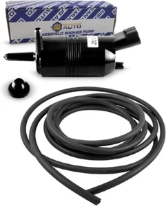 Bomba de lavadora de parabrisas automático Mean Mug con tubo de manguera para Chevy Tesla 22127653 - Imagen 1 de 11