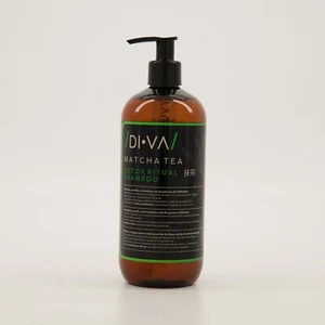 Diva Matcha Tea Detox Ritual Shampoo 500ml Revitalize, purify & strengthen Hair - Picture 1 of 3