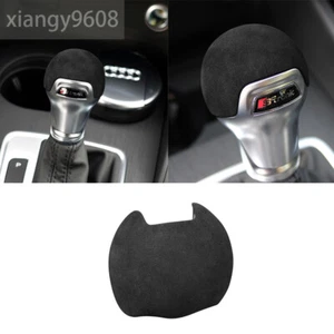 For Audi A3 Q2 S3 TT 2014-2022 Gear Shift Knob Trim Accessories Suede Black Gray - Picture 1 of 10