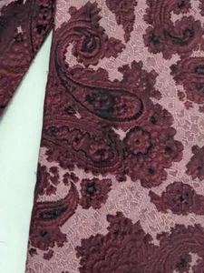 Retro Australian Made Neck Tie - Purple Paisley - Ensign Shirtmates - Picture 1 of 3
