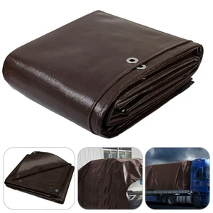 16 Mil Heavy Duty Tarpaulin Waterproof Tarp Poly Canopy Tarp Tent Shelter Cover - Picture 1 of 39