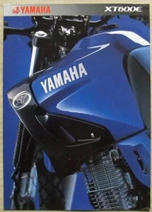 YAMAHA XT600E MOTORCYCLE Sales Brochure c2002 #3MC-0107005-02E - Picture 1 of 2