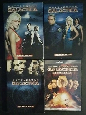 Battlestar Galactica DVD Lot - Seasons 1,  2, 2.5 & Mini-series - 12 Discs 🛸🛸 - Image 1 of 4