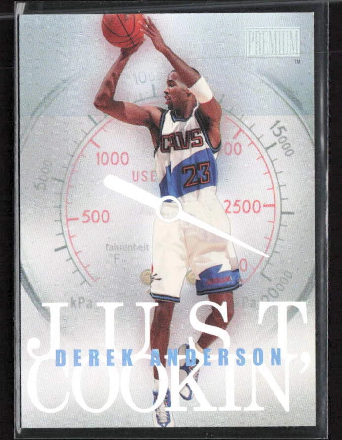 1998 SkyBox Premium #10 JC Derek Anderson Just Cookin' Excellent