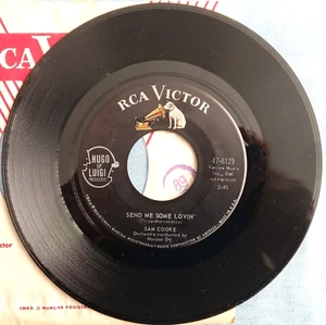 SAM COOKE, SEND ME SOME LOVIN', 1963 US RCA LABEL, SOUL,MOD,NORTHERN, EX / VG+. - Picture 1 of 2