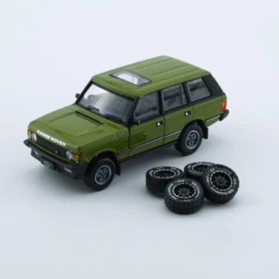 Land Rover Range Rover Classic LSE 1992 BM Creations verde LHD 1:64 coche diecast Foto 1 de 4