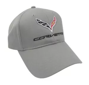C7 Corvette Gray Cotton Hat - Picture 1 of 2