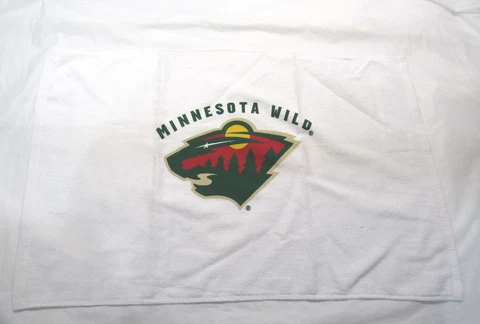NHL Minnesota Wild Sports Fan Towel White 15" by 25" by WinCraft Cover