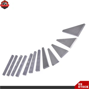 12Pack Precision Hardened Steel Angle Block Set 1/4 To 30 Degree Gauge Block New - Imagen 1 de 10