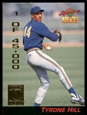 1994 Signature Rookies Tyrone Hill #15 /45000 Stockton Ports