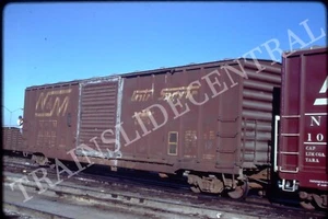 Diapositiva de tren original N de M Nacionales de México vagón 101051, 1985 - Imagen 1 de 1