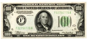 Fr. 2152-F 1934 Federal Reserve Note High Grade - Picture 1 of 2