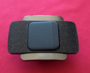 Merten Epoca Lava Aranja / Chrom 1fach Rahmen 394 F mit Wippe +Wechselschalter - Bild 1 von 3