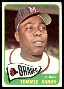 1965 Topps Tommie Aaron Milwaukee Braves #567 - Picture 1 of 2