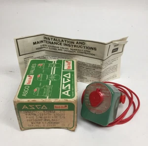 Asco Red-Hat 3-way solenoid  NOS 8320A3 - Picture 1 of 5