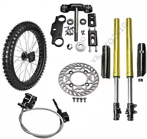 29" Front Forks 19" Wheel 70/100-19 for Dirt Bike CRF150 CR80 TTR125 140cc - Picture 1 of 12