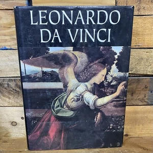Leonardo Da Vinci - Barnes & Noble 1997 OVERSIZE Large Book - Picture 1 of 11