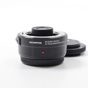 Olympus MC-20 M.ZUIKO DIGITAL 2x Teleconverter Lens W/ Cap Japan [Near Mint] #52 - Picture 1 of 12