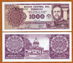 Paraguay, 1000 Guaranies 1998, P-214a, Serie B UNC - Picture 1 of 1
