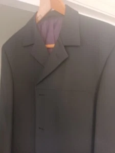 plain black Mod style jacket size 42R - Picture 1 of 7