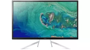 31.5" WQHD Acer ET2 gaming monitor ET322QU IPS 4ms 75Hz Adaptive Sync - Picture 1 of 7