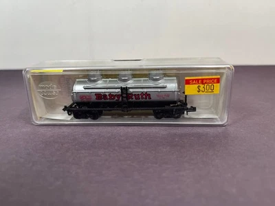 Model Power N Scale Train 3413 3 Dome Tank Car BABY RUTH GATX 701 - Image 1 of 4