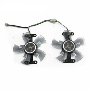 Pair Fans Cooler Fan For Dataland R9 270 R9 270X R9 370X R9 380 GA91O2H 86mm - Afbeelding 1 van 5