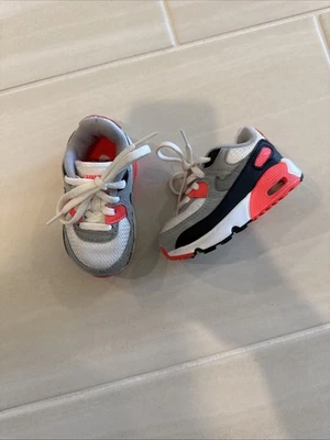 Nike Air Max 90 Infrarrojo Niño Pequeño Talla 5C Usado Excelente Estado Sin Caja Foto 1 de 4