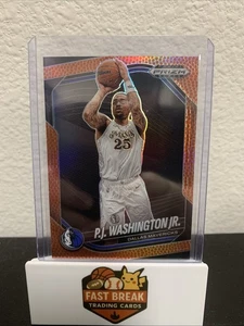 2024-25 Panini Prizm Negro - PJ Washington Jr. #38 Baloncesto Prizm/225 - Imagen 1 de 2