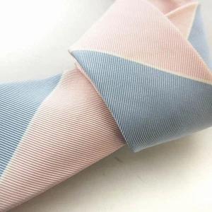 vp06 Thom Browneyork 1Br Silk Cotton Regimental Tie Regular Pink 8Rt009 Ee Of Me - Picture 1 of 8