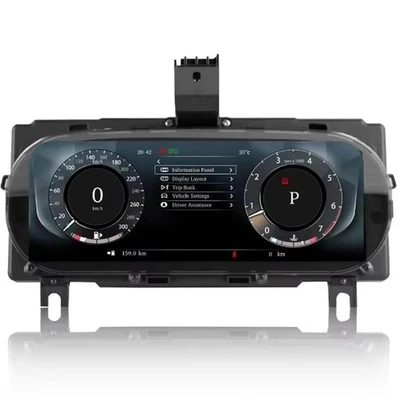 For Jaguar XE/F-PACE 2016-2019 Car LCD Dashboard Digital Cluster Panel Screen - Image 1 of 4