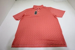 Bobby Jones Performance Collection Polo Mens Size Large Orange 916B New 01298762 - Picture 1 of 5
