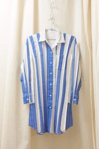 Issey Miyake pleated & printed shirt - Picture 1 of 2