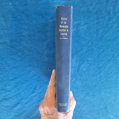 HISTORY OF THE NORWEGIAN BAPTISTS IN AMERICA  ;  PUBLISHED 1939  ;   HARDCOVER Foto 1 de 4